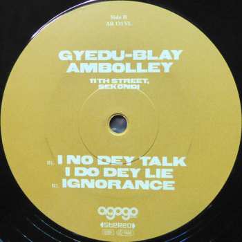 LP Gyedu Blay Ambolley:  11th Street, Sekondi