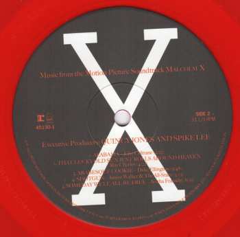 LP Various:  Malcolm X (Music From The Motion Picture Soundtrack) CLR