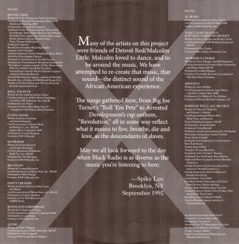 LP Various:  Malcolm X (Music From The Motion Picture Soundtrack) CLR