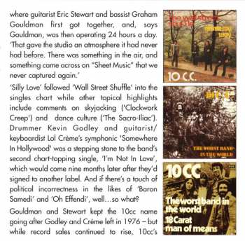 CD 10cc: Sheet Music