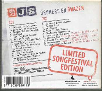 2CD 3JS: Dromers En Dwazen (Limited Songfestival Edition)