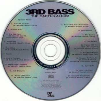 CD 3rd Bass: The Cactus Cee/D (The Cactus Album)
