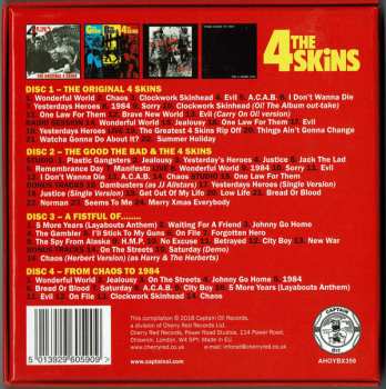 4CD/Set di cofanetti 4 Skins: The Albums