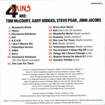4CD/Set di cofanetti 4 Skins: The Albums