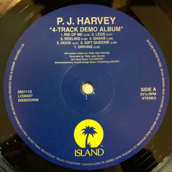 LP PJ Harvey: 4-Track Demos
