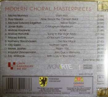 CD 441 Hz Chamber Choir: Modern Choral Masterpieces