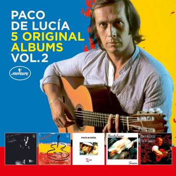 5CD/Set di cofanetti Paco De Lucía: 5 Original Albums Vol. 2