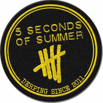 Merce 5 Seconds Of Summer: Nášivka Derping Stamp