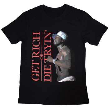 Merch 50 Cent: Maglietta Get Rich