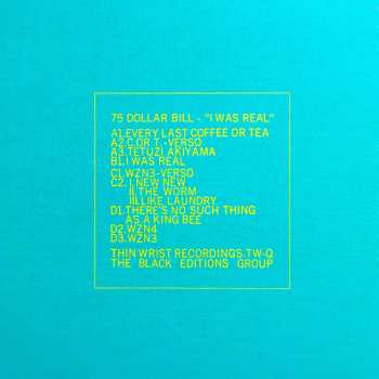 2LP 75 Dollar Bill: I Was Real DLX
