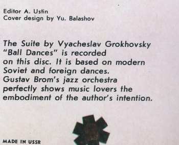 LP Gustav Brom Orchestra: Учитесь Танцевать 1