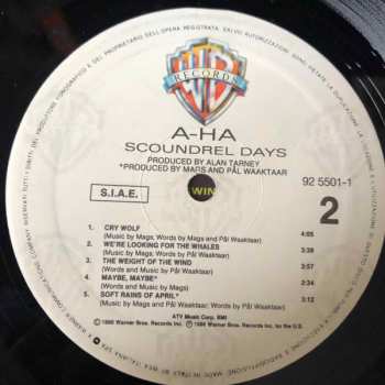 LP a-ha: Scoundrel Days