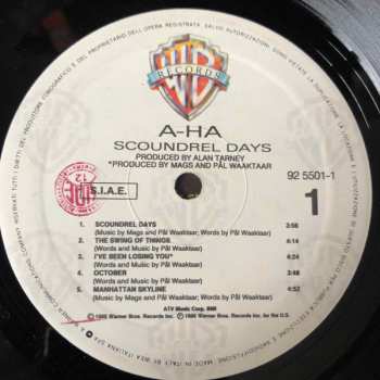 LP a-ha: Scoundrel Days