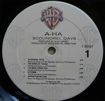 LP a-ha: Scoundrel Days