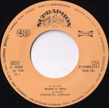 SP ...A Hosté: Blues O Zipu / Houpací Síť