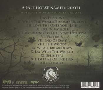 2LP/CD/Set di cofanetti A Pale Horse Named Death: When The World Becomes Undone LTD | NUM | DIGI | CLR