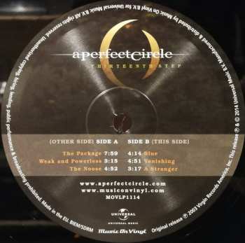2LP A Perfect Circle: Thirteenth Step