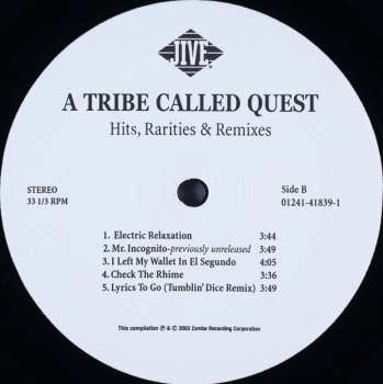 2LP A Tribe Called Quest: Hits, Rarities & Remixes