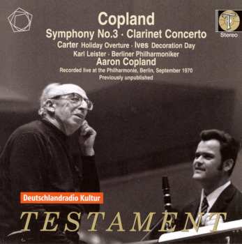 Album Berliner Philharmoniker: Symphony No. 3, Clarinet Concerto