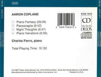 CD Aaron Copland: Piano Fantasy / Passacaglia / Night Thoughts / Piano Variations