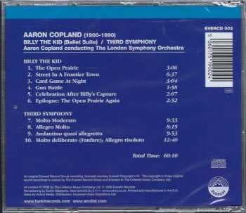 CD The London Symphony Orchestra: Billy The Kid (Suite From Ballet) And Third Symphony