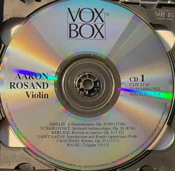 2CD Pyotr Ilyich Tchaikovsky: Aaron Rosand Plays 