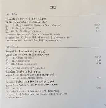 4CD/Set di cofanetti Aaron Rosand: In Memoriam