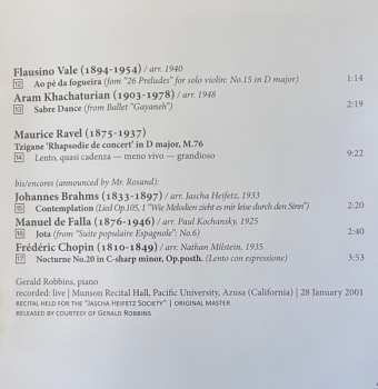 4CD/Set di cofanetti Aaron Rosand: In Memoriam