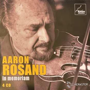 4CD/Set di cofanetti Aaron Rosand: In Memoriam
