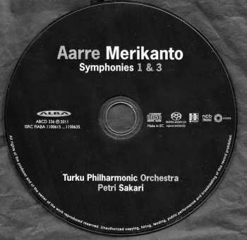 SACD Turku Philharmonic Orchestra: Symphonies 1 & 3