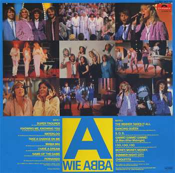 LP ABBA: A Wie ABBA (Die Grössten Erfolge Von »Waterloo« Bis »Super Trouper«)