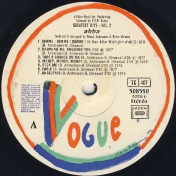 LP ABBA: Greatest Hits Vol. 2