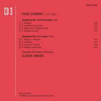 8CD/Set di cofanetti Franz Schubert: Schubert