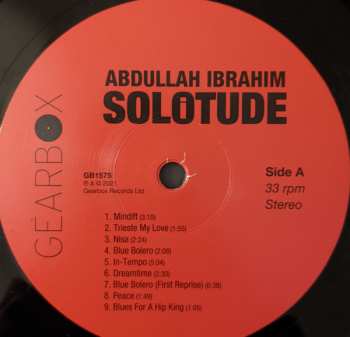 LP Abdullah Ibrahim: Solotude
