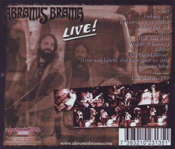 CD Abramis Brama: Live!