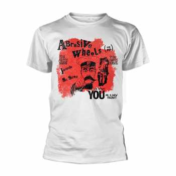 Merch Abrasive Wheels: Maglietta Army Song (white)