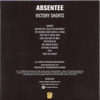 CD Absentee: Victory Shorts