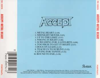 CD Accept: Metal Heart