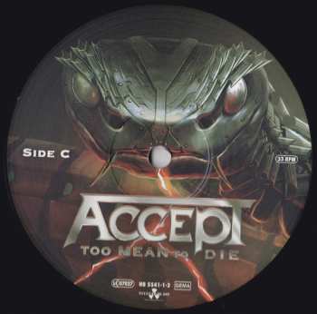 2LP Accept: Too Mean To Die LTD