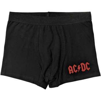 Merce AC/DC: Ac/dc Unisex Boxers: Logo (small) S