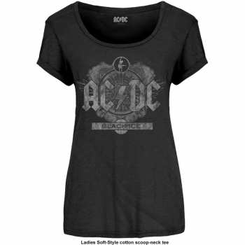 Merch AC/DC: Donne Maglietta Black Ice 