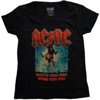 Merch AC/DC: Donne Maglietta Blow Up Your Video 