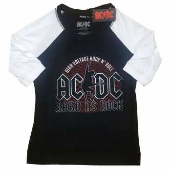 Merch AC/DC: Donne Maglietta Hard As Rock 