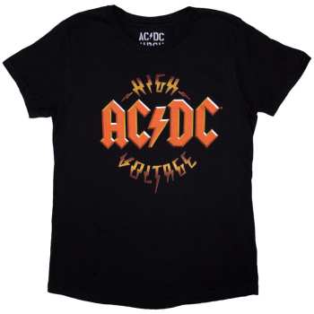 Merch AC/DC: Donne Maglietta High Voltage Rnr