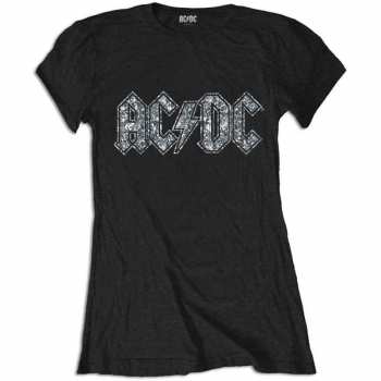 Merce AC/DC: Dámské Tričko Logo Ac/dc  S