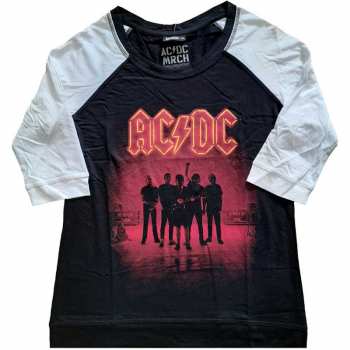 Merch AC/DC: Donne Maglietta Pwr-up Uk 