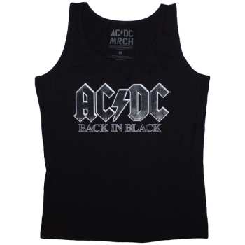  AC/DC: Ac/dc Ladies Vest T-shirt: Back In Black (xx-large) XXL