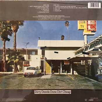 LP AC/DC: Dirty Deeds Done Dirt Cheap CLR | LTD