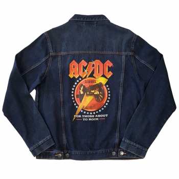Merce AC/DC: Džínová Bunda About To Rock  S