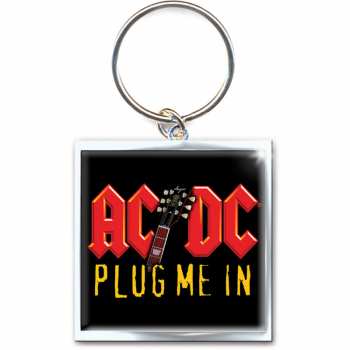 Merce AC/DC: Klíčenka Plug Me In